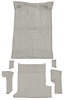 T1202823 1983-94 S10 Blazer/S15 Jimmy; 2-Door; Carpet Set; Passenger and Cargo Area; Molded; Standard Backing; Cutpile; Silver - image 1