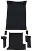 T1202857 1983-94 S10 Blazer/S15 Jimmy; 2-Door; Carpet Set; Passenger and Cargo Area; Molded; Standard Backing; Cutpile; Charcoal - image 1