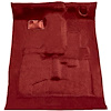 T1203021 1982-93 S10/S15 Sonoma; Extra Cab; 2WD; Carpet Set; Complete; Molded; Standard Backing; Cutpile; Oxblood - image 1