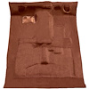 T1203076 1982-93 S10/S15 Sonoma; Extra Cab; 2WD; Carpet Set; Complete; Molded; Standard Backing; Cutpile; Blue - image 1