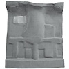 T1203225 1982-93 S10/S15/Sonoma; Regular Cab; 4WD; Carpet Kit; Complete; Molded; Standard Backing; Cutpile; Medium Gray - image 1