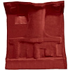 T1203321 1982-93 S10/S15 Sonoma; Regular Cab; 2WD; Carpet Set; Complete; Molded; Standard Backing; Cutpile; Oxblood - image 1
