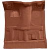 T1203376 1982-93 S10/S15 Sonoma; Regular Cab; 2WD; Carpet Set; Complete; Molded; Standard Backing; Cutpile; Blue - image 1