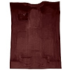 T1204615 1988-02 Chevrolet/GMC Truck; Extra Cab; w/o Rear AC; Carpet Set; Complete; Molded; Standard Backing; Cutpile; Maroon - image 1
