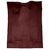 T1204675 1988-02 Chevrolet/GMC Truck; Extra Cab; w/o Rear AC; Carpet Set; Complete; Molded; Standard Backing; Cutpile; Claret /  - image 1