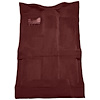 T1205615 1992-02 Chevrolet/GMC Crew Cab Truck; Carpet Set; Complete; Molded; Standard Backing; Cutpile; Maroon - image 1