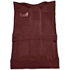 T1205675 1992-02 Chevrolet/GMC Crew Cab Truck; Carpet Set; Complete; Molded; Standard Backing; Cutpile; Claret / Oxblood - image 1