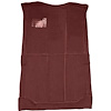 T1205715 1992-99 Chevrolet/GMC Suburban; Carpet Kit; Passenger Area; Die-Cut; Cut Pile; w/o Heat Vents; Standard Backing; Maroon - image 1