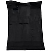 T1206601 1994-04 S10/Sonoma Truck; Extra Cab; Carpet Set; Complete; Molded; Standard Backing; Cutpile; Black - image 1