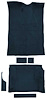 T1207066 1995-05 Blazer/Jimmy; Mid-Size/4-Door; Carpet Kit; Passenger and Cargo Area; Molded; Cut Pile; Standard Backing; Dark B - image 1