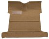 T1207617 1955-59 GM Pickup; Reg Cab; Molded Carpet Kit; Loop; Standard Back; w/o Holes; 4-Speed; High Hump; 2WD; Medium Saddle - image 2