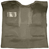 T1221628 1999-07 Silverado/Sierra Truck; Regular Cab; Carpet Kit; Complete; Molded; Standard Backing; Cutpile; Medium Beige - image 1