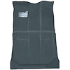 T1225476 1992-99 Chevrolet/GMC Suburban; Carpet Kit; Passenger Area; Die-Cut; Cut Pile; w/ Heat Vents; Standard Backing; Blue - image 1