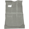 T1225494 1992-99 Chevrolet/GMC Suburban; Carpet Kit; Passenger Area; Die-Cut; Cut Pile; w/ Heat Vents; Standard Backing; Med San - image 1