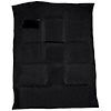 T1225901 2000-06 Tahoe/Yukon; Full-Size/4-Door; Carpet Kit; Passenger Area; Molded; Standard Backing; Cutpile; Black - image 1