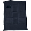 T1225970 2000-06 Tahoe/Yukon; Full-Size/4-Door; Carpet Kit; Passenger Area; Molded; Standard Backing; Cutpile; Navy Blue - image 1