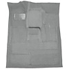 T1226183 2000-06 Suburban/Yukon XL; Carpet Kit; Passenger Area; Molded; Cut Pile; Standard Backing; Medium Gray / Pewter - image 1
