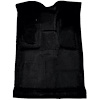 T1229501 1999-07 Silverado/Sierra/Avalanche Truck; Crew Cab; Carpet Kit; Complete; Molded; Standard Backing; Cutpile; Black - image 1