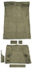 T1244628 1995-05 Blazer/Jimmy; Mid-Size/2-Door; Carpet Kit; Complete; Molded; Standard Backing; Cutpile; Medium Beige - image 1