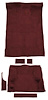 T1244675 1995-05 Blazer/Jimmy; Mid-Size/2-Door; Carpet Kit; Complete; Molded; Standard Backing; Cutpile; Claret / Oxblood - image 1
