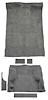T1244683 1995-05 Blazer/Jimmy; Mid-Size/2-Door; Carpet Kit; Complete; Molded; Standard Backing; Cutpile; Medium Gray / Pewter - image 1