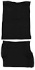 T1246501 1991-94 S10 Blazer/S15 Jimmy; 4-Door; Carpet Set; Passenger and Cargo Area; Molded; Standard Backing; Cutpile; Black - image 1
