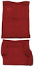 T1246521 1991-94 S10 Blazer/S15 Jimmy; 4-Door; Carpet Set; Passenger and Cargo Area; Molded; Standard Backing; Cutpile; Oxblood - image 1