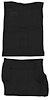 T1246557 1991-94 S10 Blazer/S15 Jimmy; 4-Door; Carpet Set; Passenger and Cargo Area; Molded; Standard Backing; Cutpile; Charcoal - image 1