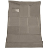 T1263627 2007-14 Silverado/Sierra Truck; Extra Cab; Carpet Kit; Complete; w/o Heel Pad; Molded; Standard Backing; Cutpile; Gray - image 1