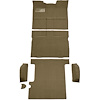 T1271705 1967-72 Chevrolet, GMC Suburban; 3-Door; Molded Carpet Kit; Loop; Standard Backing; Floor Shift; TH400; 4WD; Gold - image 1