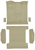 T1272552 1978-80 K5 Blazer/Jimmy; 2-Door; Molded Carpet Kit; Cut Pile; Standard Backing; Column & Floor Shift; Automatic or Manu - image 1