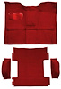 T1272902 1969-72 Blazer/Jimmy Except CST; 2-Door; Molded Carpet Kit; Loop; Standard Backing; Floor Shift; 4-Speed; High Hump; 4W - image 1