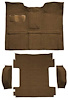 T1272918 1969-72 Blazer/Jimmy Except CST; 2-Door; Molded Carpet Kit; Loop; Standard Backing; Floor Shift; 4-Speed; High Hump; 4W - image 1