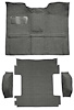 T1272935 1969-72 Blazer/Jimmy Except CST; 2-Door; Molded Carpet Kit; Loop; Standard Backing; Floor Shift; 4-Speed; High Hump; 4W - image 1
