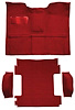 T1274802 1969-72 Blazer/Jimmy Except CST; 2-Door; Molded Carpet Kit; Loop; Standard Backing; Column Shift; Automatic or 3-Speed  - image 1