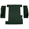 T1301913 1973-74 Chevrolet/GMC Suburban, Carpet;, Cargo Area, 3-Piece Set,Standard Backing,; Loop, Dark Green - image 1
