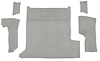 T1302023 1983-94 S10 Blazer/S15 Jimmy; 2-Door; Carpet Kit; Cargo Area; Molded; Cut Pile; Standard Backing; Silver - image 1
