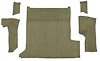 T1302028 1983-94 S10 Blazer/S15 Jimmy; 2-Door; Carpet Kit; Cargo Area; Molded; Cut Pile; Standard Backing; Medium Beige - image 1