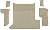 T1302068 1983-94 S10 Blazer/S15 Jimmy; 2-Door; Carpet Kit; Cargo Area; Molded; Cut Pile; Standard Backing; Silver - image 1