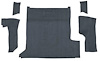 T1302076 1983-94 S10 Blazer/S15 Jimmy; 2-Door; Carpet Kit; Cargo Area; Molded; Cut Pile; Standard Backing; Blue - image 1