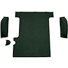 T1311313 1967-72 Chevrolet/GMC Suburban, Carpet;, Cargo Area, 4-Piece Set,Standard Backing,; Loop, Dark Green - image 1