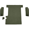 T1311314 1967-72 Chevrolet/GMC Suburban, Carpet;, Cargo Area, 4-Piece Set,Standard Backing,; Loop, Moss Green - image 1