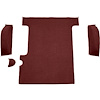 T1311315 1967-72 Chevrolet/GMC Suburban, Carpet;, Cargo Area, 4-Piece Set,Standard Backing,; Loop, Maroon - image 1
