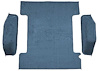 T1311403 1974-77 K5 Blazer/Jimmy; Carpet Kit; Cargo Area; Molded; Cut Pile; Standard Backing; Blue - image 1