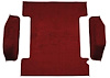 T1311421 1974-77 K5 Blazer/Jimmy; Carpet Kit; Cargo Area; Molded; Cut Pile; Standard Backing; Oxblood - image 1