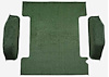 T1311448 1974-77 K5 Blazer/Jimmy; Carpet Kit; Cargo Area; Molded; Cut Pile; Standard Backing; Willow Green - image 1
