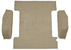 T1311452 1974-77 K5 Blazer/Jimmy; Carpet Kit; Cargo Area; Molded; Cut Pile; Standard Backing; Caramel - image 1