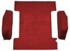 T1311454 1974-77 K5 Blazer/Jimmy; Carpet Kit; Cargo Area; Molded; Cut Pile; Standard Backing; Dark Red / Carmine - image 1