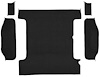 T1311601 1978-91 K5 Blazer/Jimmy; Carpet Set; Cargo Area; Molded; Cut Pile; Standard Backing; Black - image 1