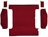 T1311621 1978-91 K5 Blazer/Jimmy; Carpet Set; Cargo Area; Molded; Cut Pile; Standard Backing; Oxblood - image 1